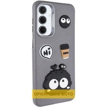 Чохол TPU Leather Toys для Motorola Moto G05, Monster / Grey