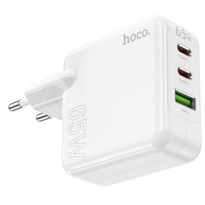МЗП Hoco C115A Header PD65W+QC3.0 (1USB-A/2C)