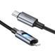 Дата кабель Hoco U144 New Type-C to Lightning 27W (1.2m), Чорний