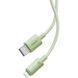 Дата кабель Baseus Habitat Series Fast Charging USB to Lightning 2.4A (2m) (P10360200), Natural Green