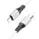 Дата кабель Hoco X86 Spear Type-C to Lightning 20W (1m), Білий