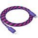 Дата кабель Hoco X116 Meridian Type-C to Lightning 27W (1m), Gradient Purple Mix