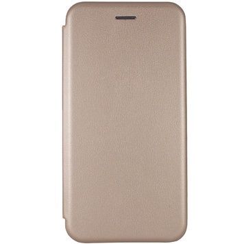 Шкіряний чохол-книжка Classy для Oppo A3 4G / A3x 4G/ A40m, Золотий