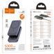 Портативний ЗП Power Bank Hoco J160 Original з БЗП 5000 mAh, Metal gray
