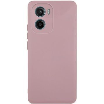Чохол Silicone Cover Ummi Lakshmi Full Camera (AA) для Motorola Moto G06, Рожевий / Pink Sand