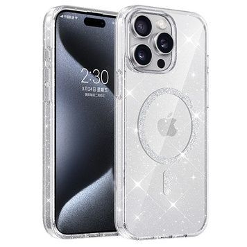 Чохол TPU Eclipse Sparkle (MagFit) для Apple iPhone 15 Pro Max (6.7")