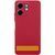 Чохол TPU GETMAN Liquid Silk Full Camera для Motorola Moto G55 5G, Червоний / Dark Red