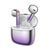Бездротові TWS навушники Hoco EW62 Glitter, Purple glaze