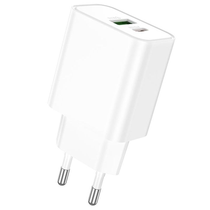 МЗП Borofone BA88A Navy PD20W+QC3.0 (1USB-A/1C)