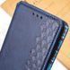 Шкіряний чохол-книжка GETMAN Cubic (PU) для ZTE Nubia V60, Синій