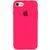 Чохол Silicone Case Full Protective (AA) для Apple iPhone 6/6s (4.7"), Рожевий / Barbie pink
