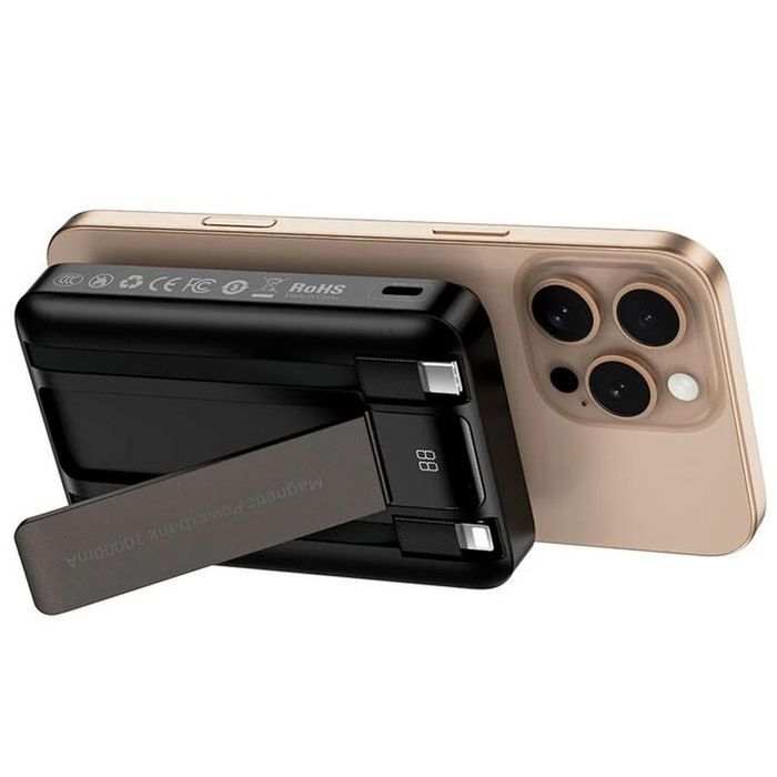 Портативний ЗП Power Bank WIWU Wi-P061 22.5W+PD20W з БЗП+iWatch with cable 10000 mAh