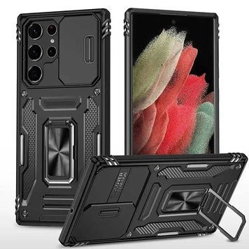 Ударостійкий чохол Camshield Army Ring для Samsung Galaxy S24 Ultra