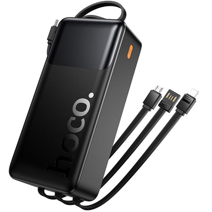 Портативний ЗП Power Bank Hoco J156B Founder 22.5W+PD20W with four cables 30000 mAh