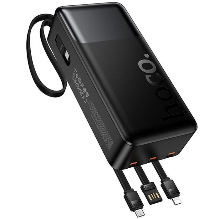 Портативний ЗП Power Bank Hoco J156B Founder 22.5W+PD20W with four cables 30000 mAh
