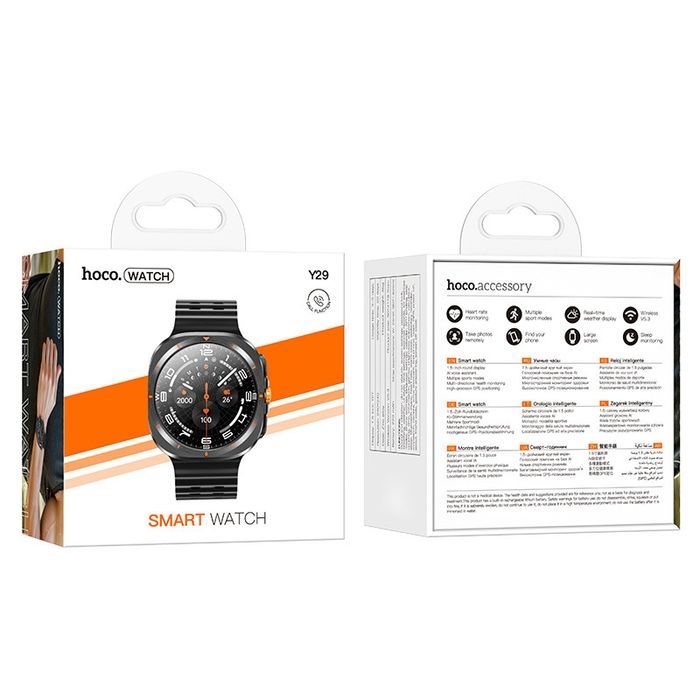 Смарт-годинник Hoco Y29 Smart sports watch (call version)