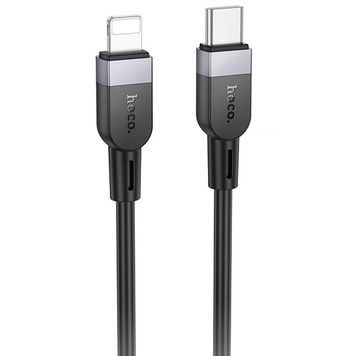 Дата кабель Hoco X109 Energy silicone Type-C to Lightning (3m), Чорний
