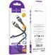 Дата кабель Hoco X109 Energy silicone Type-C to Lightning (3m), Чорний