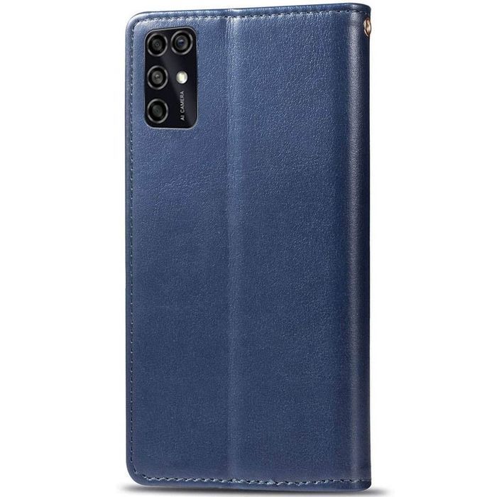 Шкіряний чохол-книжка GETMAN Gallant (PU) для ZTE Blade V2020 Smart, Синій