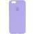 Чохол Silicone Case Full Protective (AA) для Apple iPhone 6/6s (4.7"), Бузковий / Dasheen