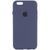 Чохол Silicone Case Full Protective (AA) для Apple iPhone 6/6s (4.7"), Темно-синій / Midnight blue