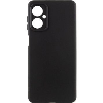 Чохол Silicone Cover Lakshmi Full Camera (AA) для Motorola Moto G55 5G, Чорний / Black