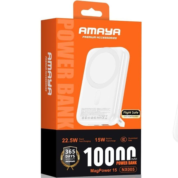 Портативний ЗП Power Bank Amaya NX005 22.5W з БЗП 10000 mAh