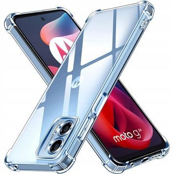 TPU чохол GETMAN Ease logo посилені кути Full Camera для Motorola Moto G24, Безбарвний (прозорий)