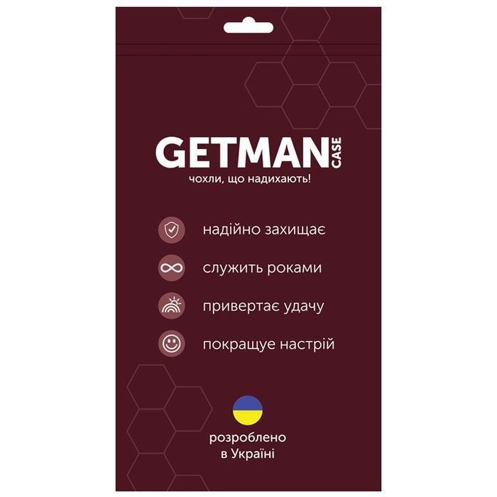 TPU чохол GETMAN Ease logo посилені кути Full Camera для Motorola Moto G24, Безбарвний (прозорий)