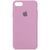Чохол Silicone Case Full Protective (AA) для Apple iPhone 6/6s (4.7"), Ліловий / Lilac Pride