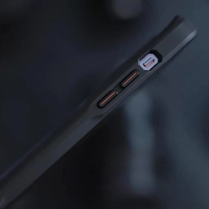 TPU+PC чохол Metal Buttons with MagSafe Carbon Ring для Apple iPhone 14 / 13 (6.1")