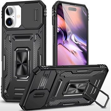 Ударостійкий чохол Camshield Army Ring для Apple iPhone 16 (6.1")