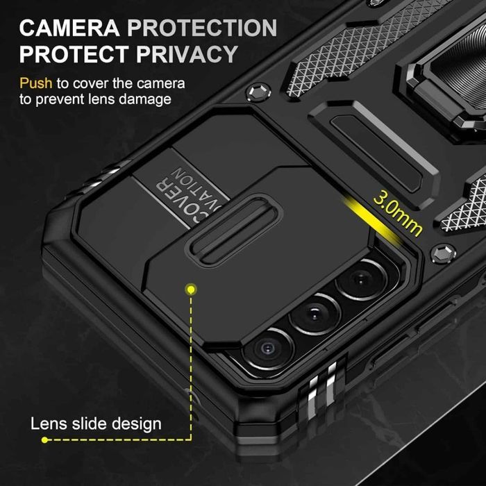 Ударостійкий чохол Camshield Army Ring для Samsung Galaxy A73 5G