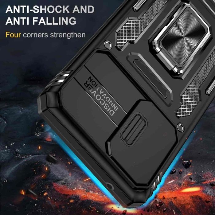 Ударостійкий чохол Camshield Army Ring для Samsung Galaxy A73 5G