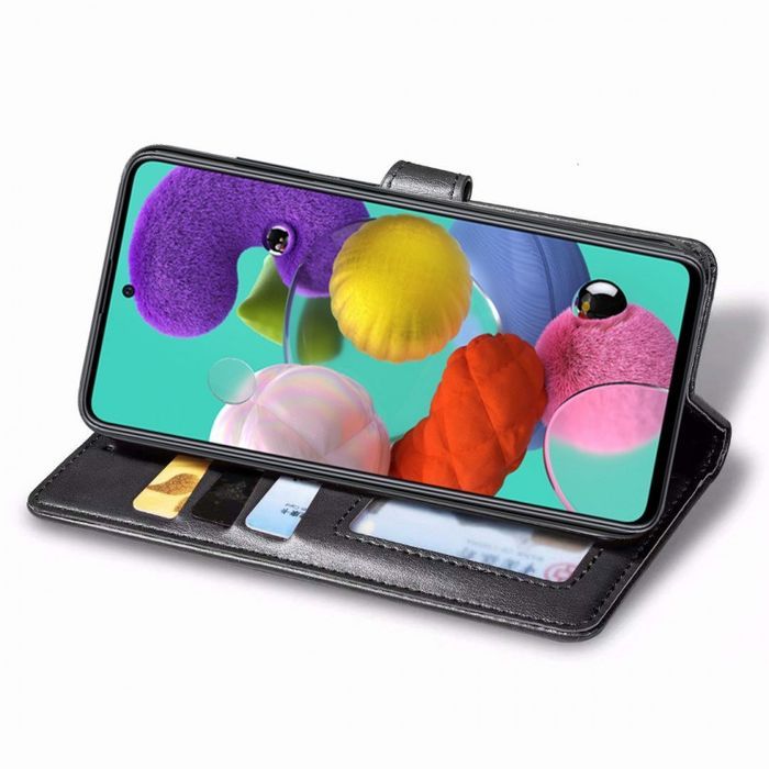 Шкіряний чохол-книжка GETMAN Gallant (PU) для Samsung Galaxy A51