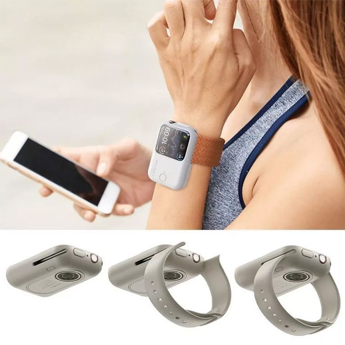 Портативний ЗП Charging Soft Case for Apple Watch 44/45mm 1200 mAh