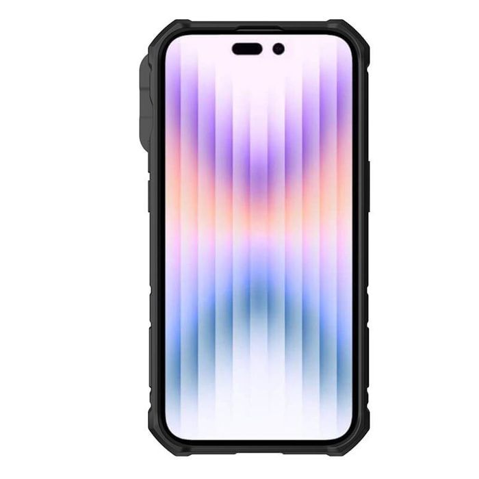 TPU+PC чохол Nillkin CamShield Armor Pro no logo (шторка на камеру) для Apple iPhone 14 Pro Max