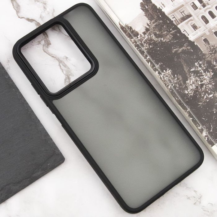 Чохол TPU+PC Lyon Frosted для Infinix Hot 40, Чорний