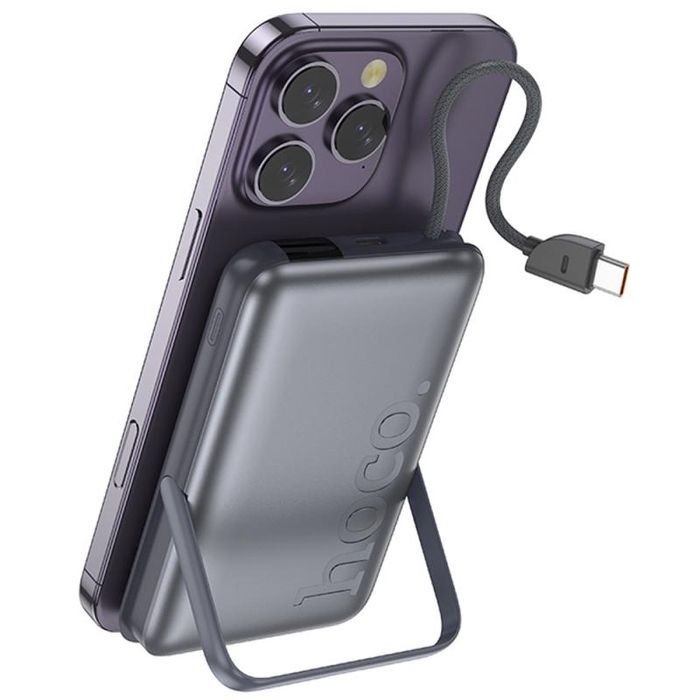 Портативний ЗП Power Bank Hoco Q43 Clever PD20W з БЗП+iWatch Type-C 10000 mAh