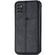 Шкіряний чохол-книжка GETMAN Cubic (PU) для ZTE Blade A7s (2020), Чорний