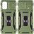 Ударостійкий чохол Camshield Army Ring для Xiaomi Poco X5 5G / Note 12 5G, Оливковий / Army Green