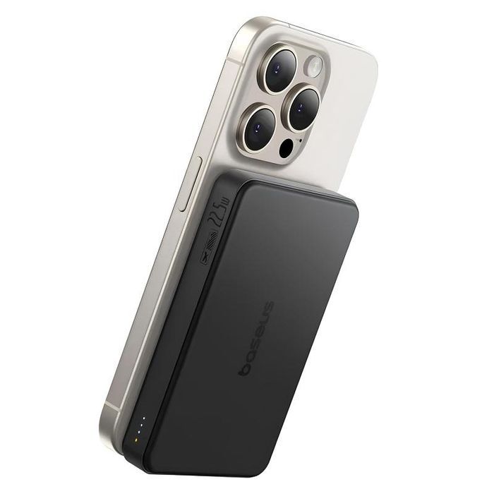Портативний ЗП Power Bank Baseus Airpow II OS Qi2 22.5W з БЗП 10000 mAh (P10080000)
