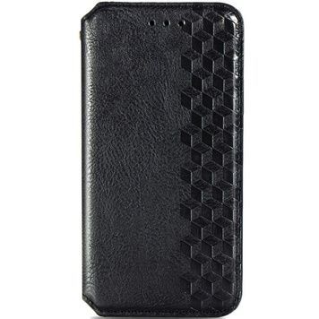 Шкіряний чохол-книжка GETMAN Cubic (PU) для Xiaomi Mi 11, Чорний
