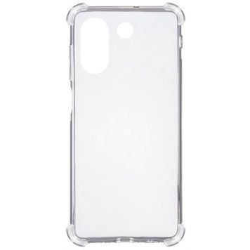TPU чохол GETMAN Ease logo посилені кути для ZTE Blade A54 4G, Безбарвний (прозорий)