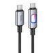 Дата кабель Hoco U144 New Type-C to Type-C 60W (1.2m), Чорний